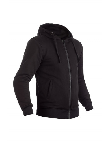 Sweatshirt à capuche RST Zip Through Kevlar® CE textile - noir taille XS