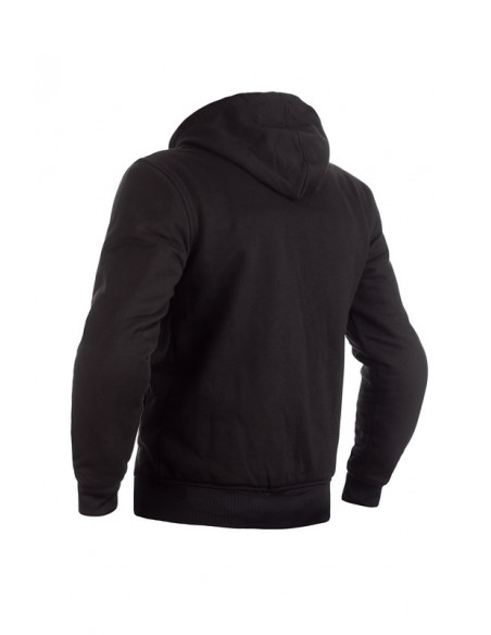 Sweatshirt à capuche RST Zip Through Kevlar® CE textile - noir taille XS