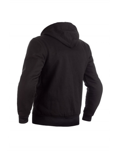 Sweatshirt à capuche RST Zip Through Kevlar® CE textile - noir taille L