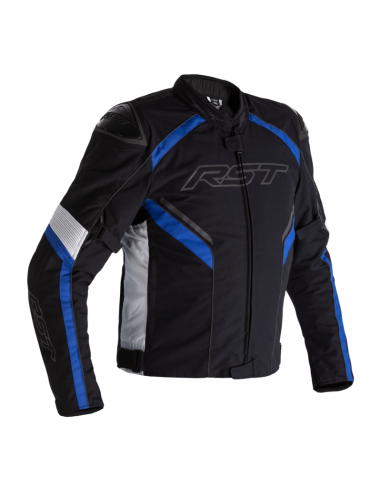 Veste RST Sabre Airbag textile - noir/blanc/bleu taille XS