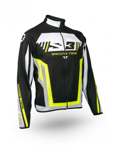 Veste S3 Racing Team jaune/noir taille XL