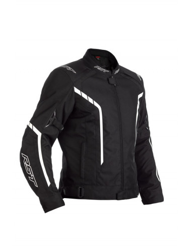 Blouson RST Axis textile - noir/blanc taille L