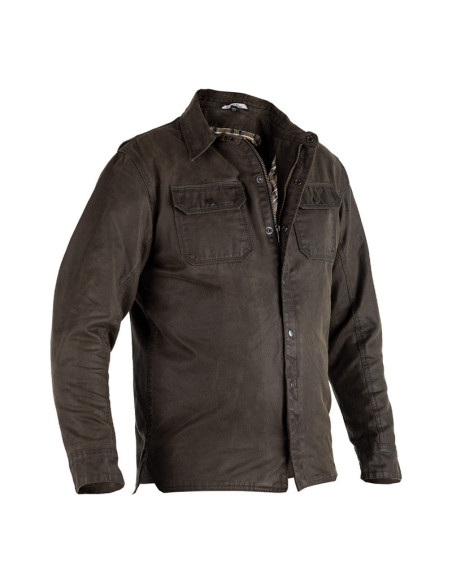 Chemise RST Kevlar® District Wax Reinforced textile - olive taille XS