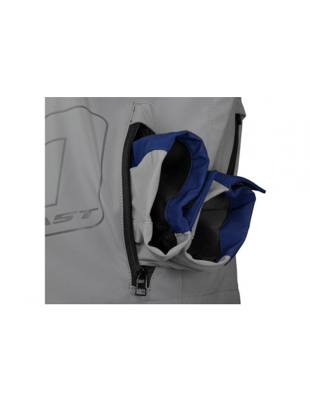 Veste UFO Taiga bleu/orange fluo taille L