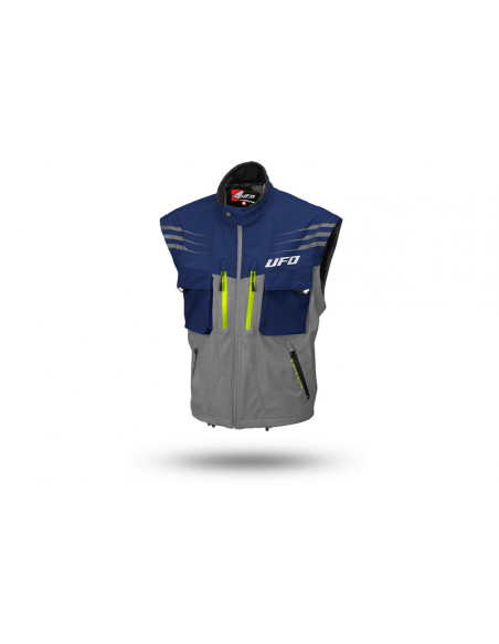 Veste UFO Taiga bleu/orange fluo taille L