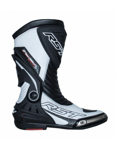 Bottes RST TracTech Evo 3 CE cuir - blanc taille 45