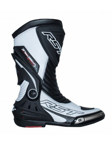Bottes RST TracTech Evo 3 CE cuir - blanc taille 42