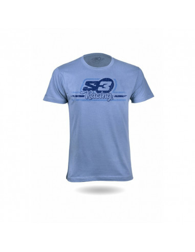 T-Shirt S3 Casual Racing bleu taille XL