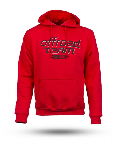 Sweatshirt S3 Off-Road rouge taille XL