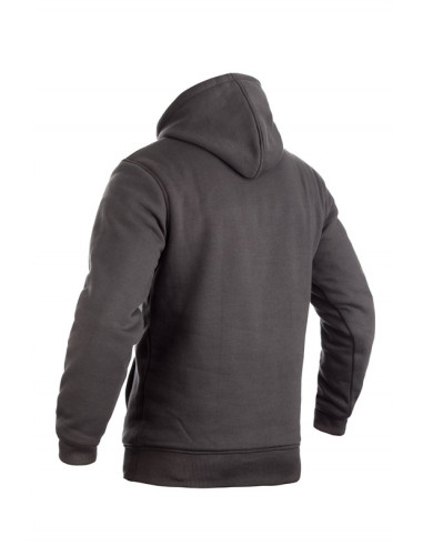 Sweatshirt à capuche RST Pullover Kevlar® CE gris taille S homme