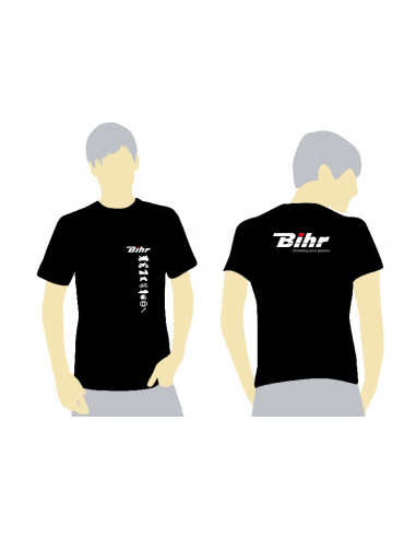 T-Shirt BIHR noir 2017 taille S