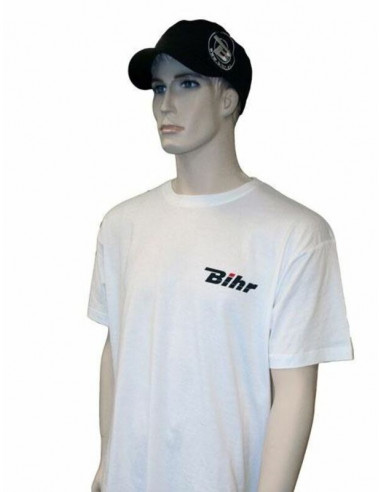 T-shirt BIHR Blanc 150g coton - taille M