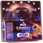 Kit chaine AFAM acier HONDA CBR 600 F M,N,P,R,S,T PC25/PC31 pas 530 1991 à 1996