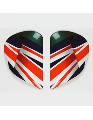PLATINE ECRAN ARAI SAJ UNION JACK CASQUE INTEGRAL