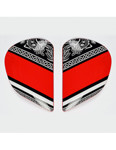 Platine écran SAJ ARAI casque intégral Ribbon Red