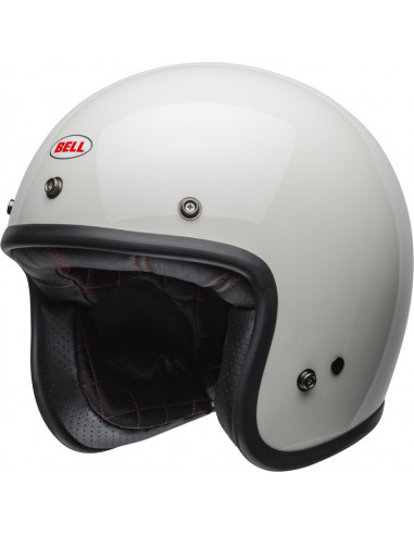 Casque BELL Custom 500 DLX - Solid Vintage White