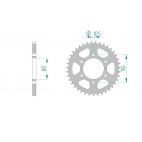 Kit chaine AFAM acier KAWASAKI Z 750 R ABS PBF,PCF,PCF pas 520 2011 à 2013