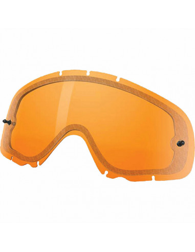 Ecran double ventilé de rechange OAKLEY Crowbar Snowcross Persimmon