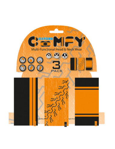Tour de cou OXFORD Comfy HD Colours - jeu de 3