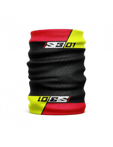 Tour de cou S3 rouge/noir
