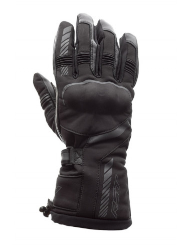 Gants RST Atlas Waterproof CE textile - noir taille L