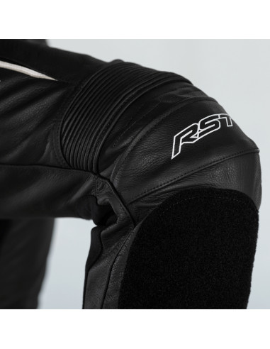 Combinaison RST Podium Airbag cuir - blanc taille 4XL