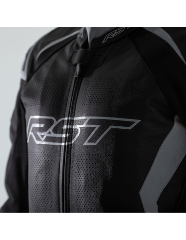 Combinaison RST Podium Airbag cuir - blanc taille 4XL