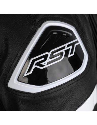 Combinaison RST Podium Airbag cuir - blanc taille 4XL
