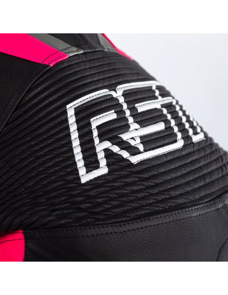 Combinaison RST Tractech Evo 4 femme cuir - noir/rose taille 3XL 3XL