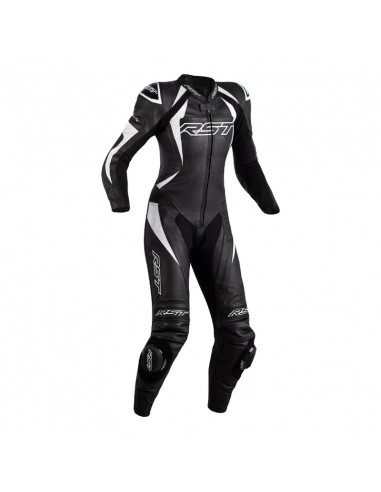 Combinaison RST Tractech Evo 4 femme cuir - noir/blanc taille XS