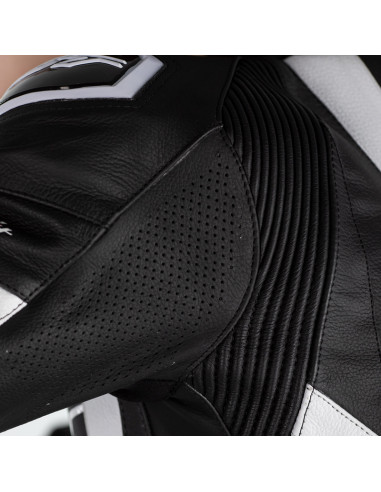 Combinaison RST Tractech Evo 4 femme cuir - noir/blanc taille XS