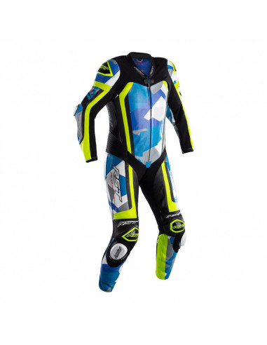 Combinaison RST Pro Series cuir - bleu/camo taille XXL