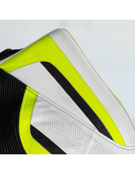 Combinaison RST Pro Series Airbag cuir - jaune fluo/camo taille S
