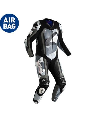 Combinaison RST Pro Series Airbag cuir - gris/camo taille L