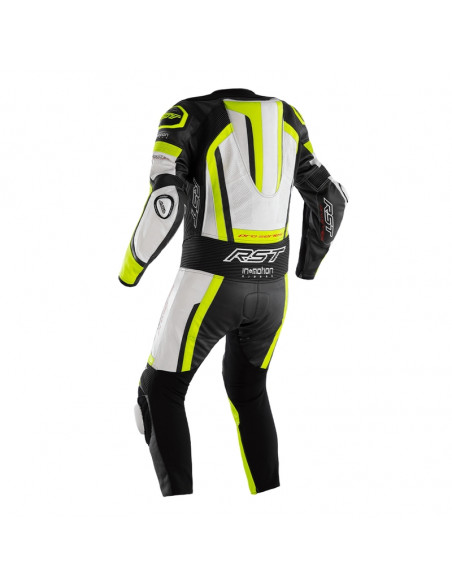 Combinaison RST Pro Series Airbag cuir - jaune fluo/camo taille XL