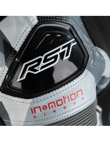 Combinaison RST Pro Series Airbag cuir - gris/camo taille XS