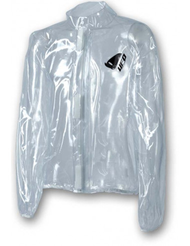 Veste de pluie UFO transparente taille L