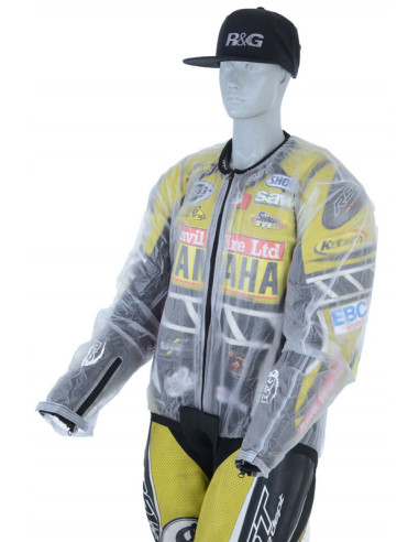 Veste imperméable R&G RACING Racing transparente taille S