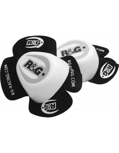 Sliders genou R&G RACING Aero blanc