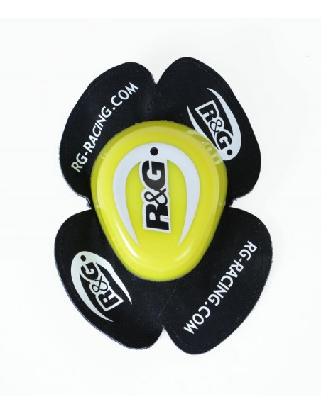Sliders genou R&G RACING Aero jaune Sliders genou R&G RACING Aero jaune