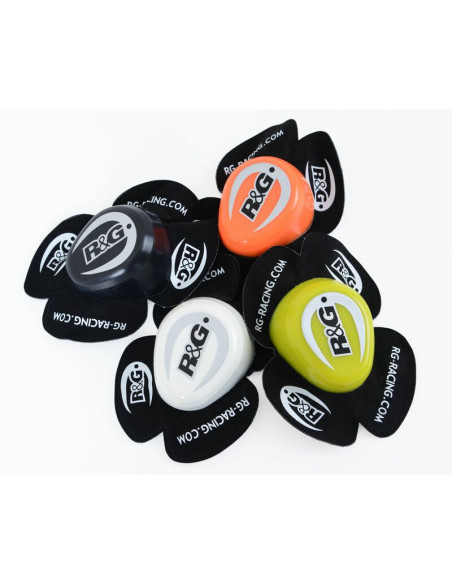 Sliders genou R&G RACING Aero jaune Sliders genou R&G RACING Aero jaune