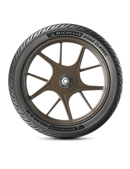Pneu MICHELIN ROAD CLASSIC 100/80 B 17 M/C 52H TL