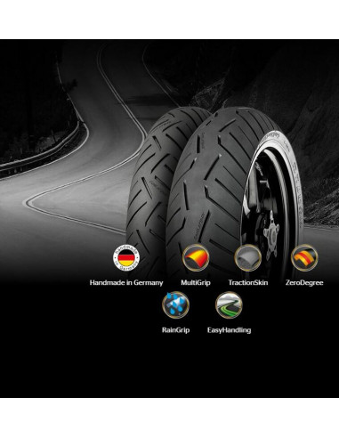 Pneu CONTINENTAL ContiRoadAttack 3 130/80 R 18 M/C 66V TL