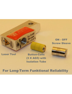 Boîtier d'alignement chaîne laser PROFI PRODUCTS 12mm version point laser 2