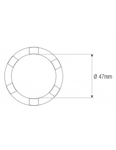 Douille à créneaux MOTION PRO Ø47mm 2