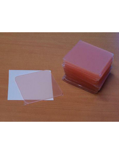 Plaques d'immatriculation PVC PRO PLAQUES Enduro - 100x100 25 pièces