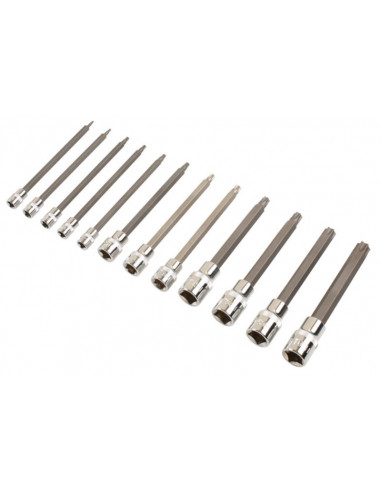 Jeu d'embouts de sécurité Torx® LASER TOOLS 135 mm - 12 pieces