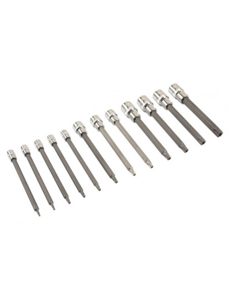 Jeu d'embouts de sécurité Torx® LASER TOOLS 135 mm - 12 pieces