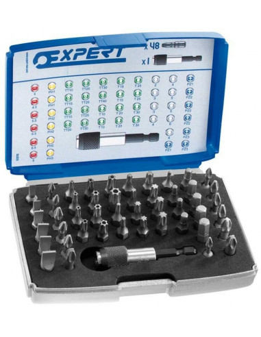 Coffret EXPERT 48 embouts 1/4''