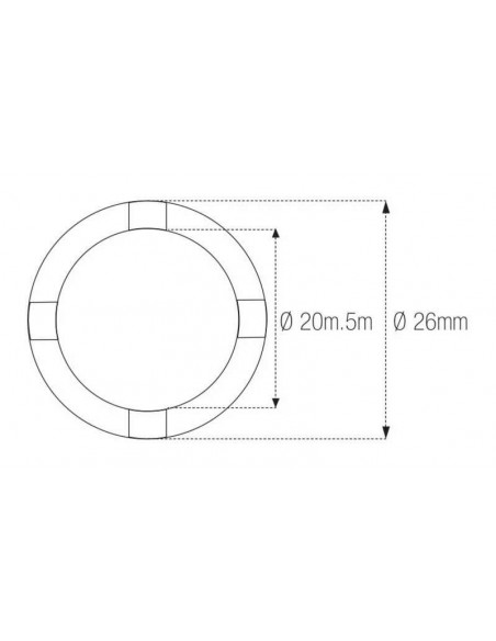 Douille à créneaux MOTION PRO Honda